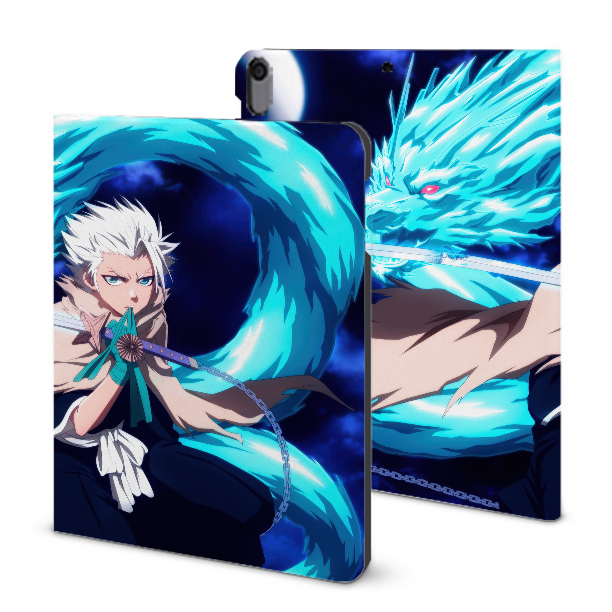 （画像用） ブリーチ BLEACH IPad ケース ブック型 PUレザー TPU 耐衝撃 軽量 薄型 ペン収納なし 全面保護 IPad 各モデル対応